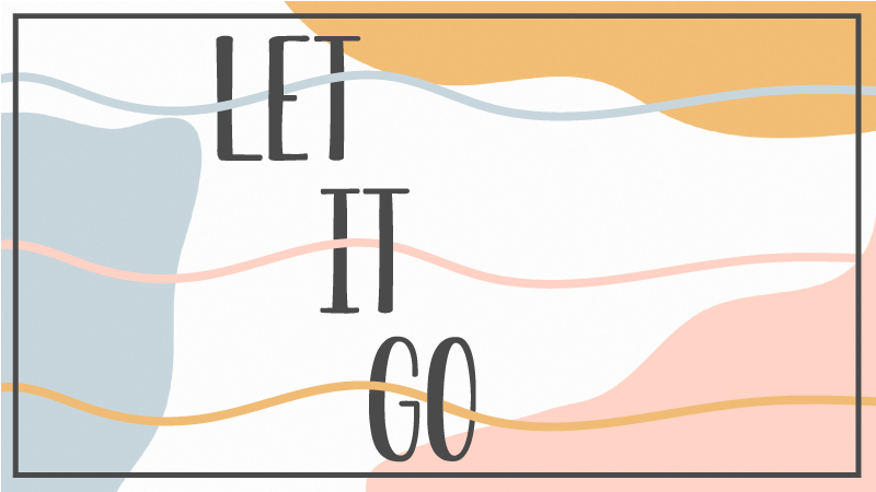 Nech to být Vinylový koberec s frázemi - TenStickers