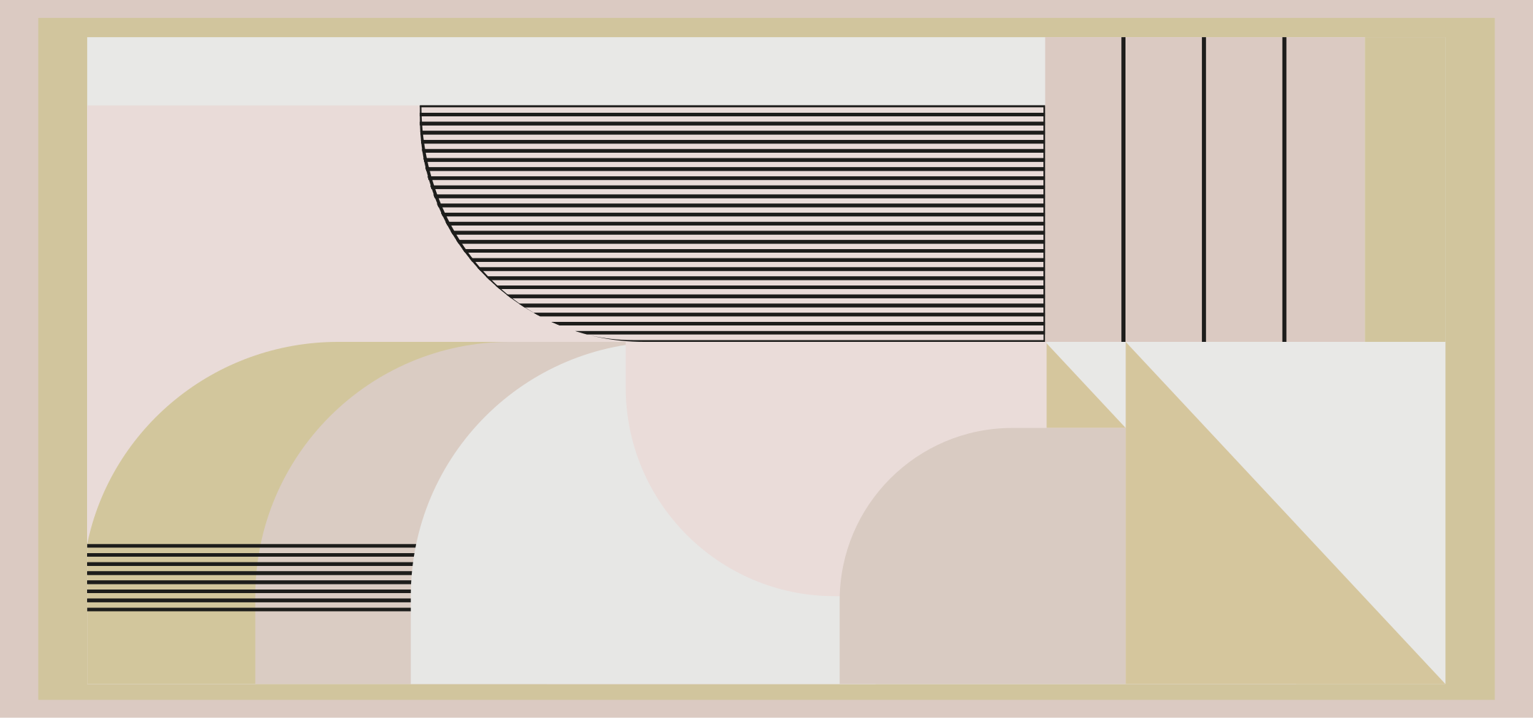 Pastelové barvy geometrický městský design koberec - TenStickers