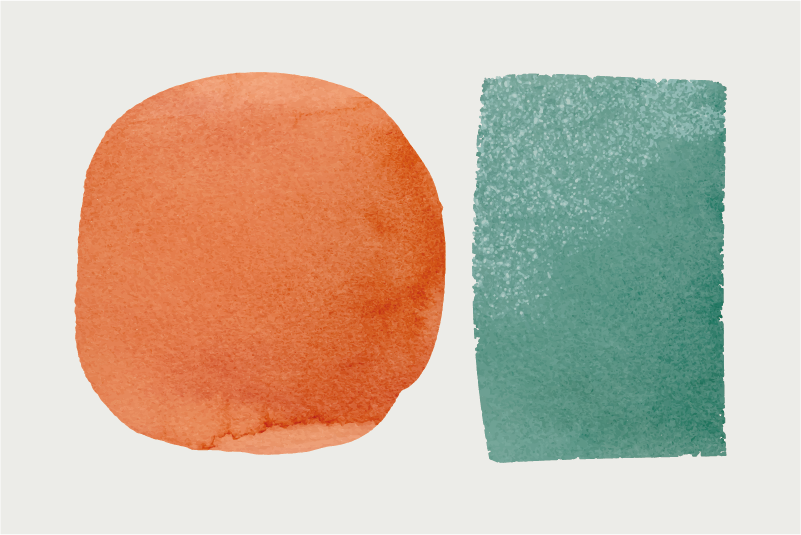 Abstraktní segmenty Vinylový koberec obývací pokoj - TenStickers