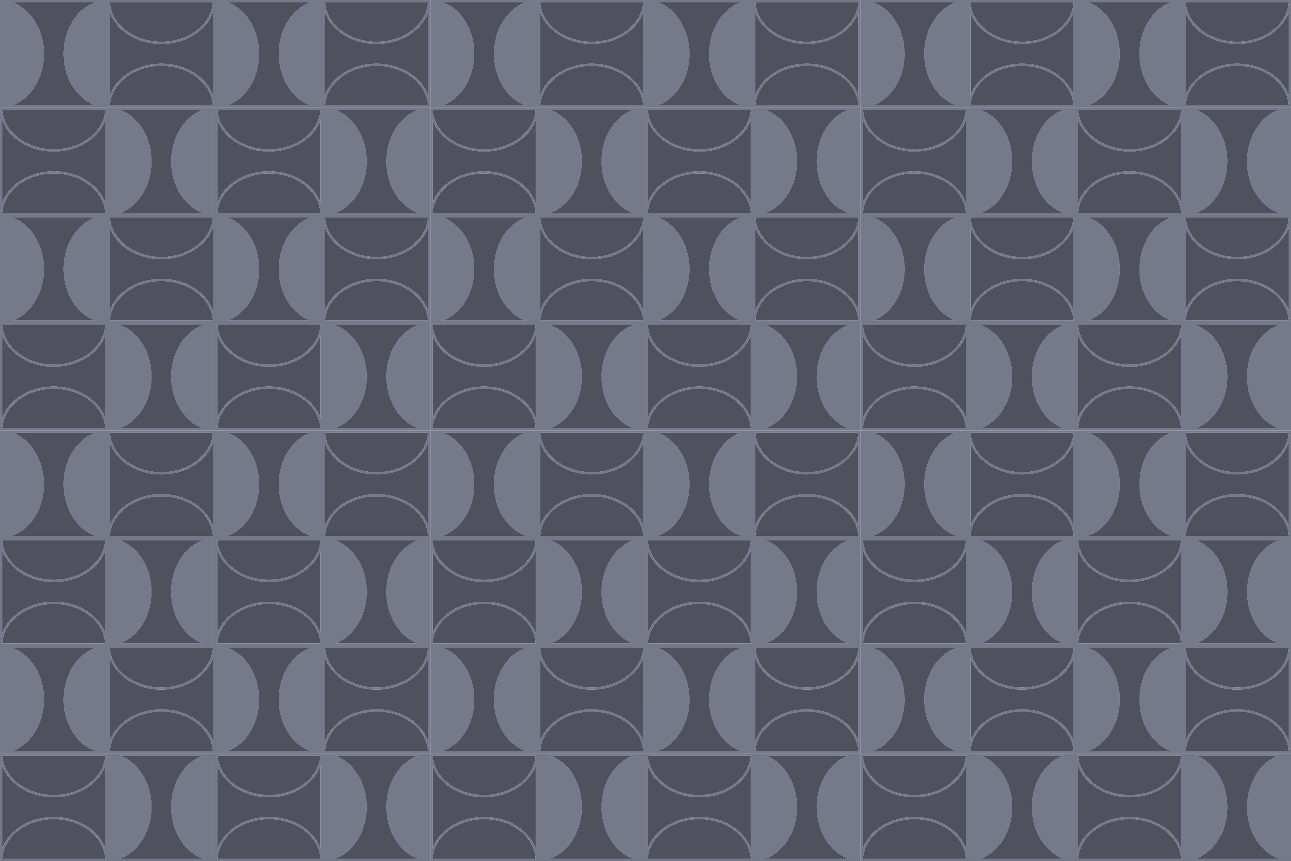 Geometrický vinylový koberec s kruhovým vzorem - TenStickers