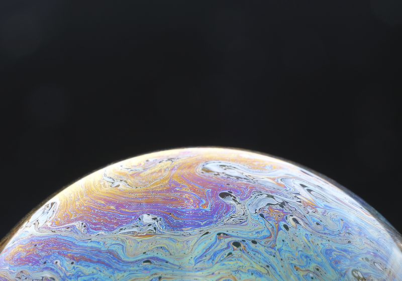 Kosmická barevná koule Vinylový koberec obývací pokoj - TenStickers