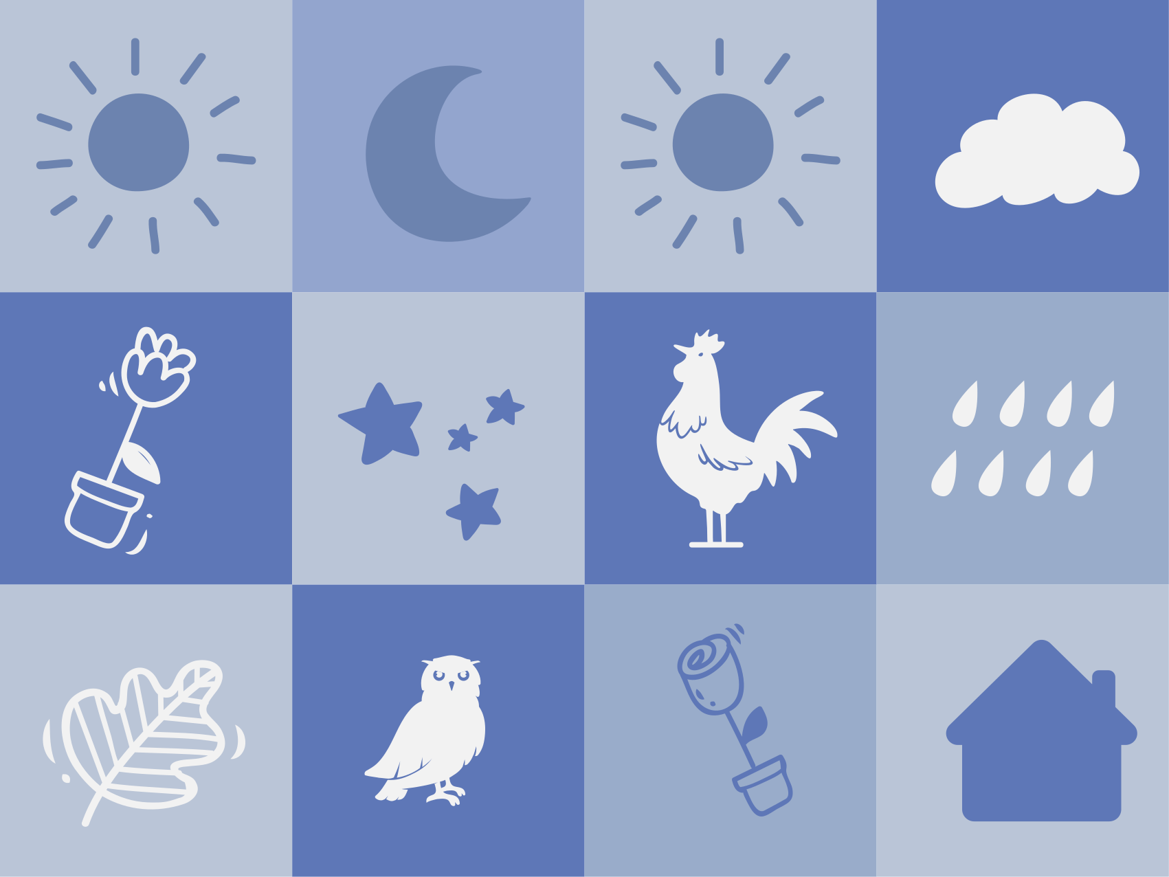 školka šachovnice Vinylový koberec pro děti - TenStickers