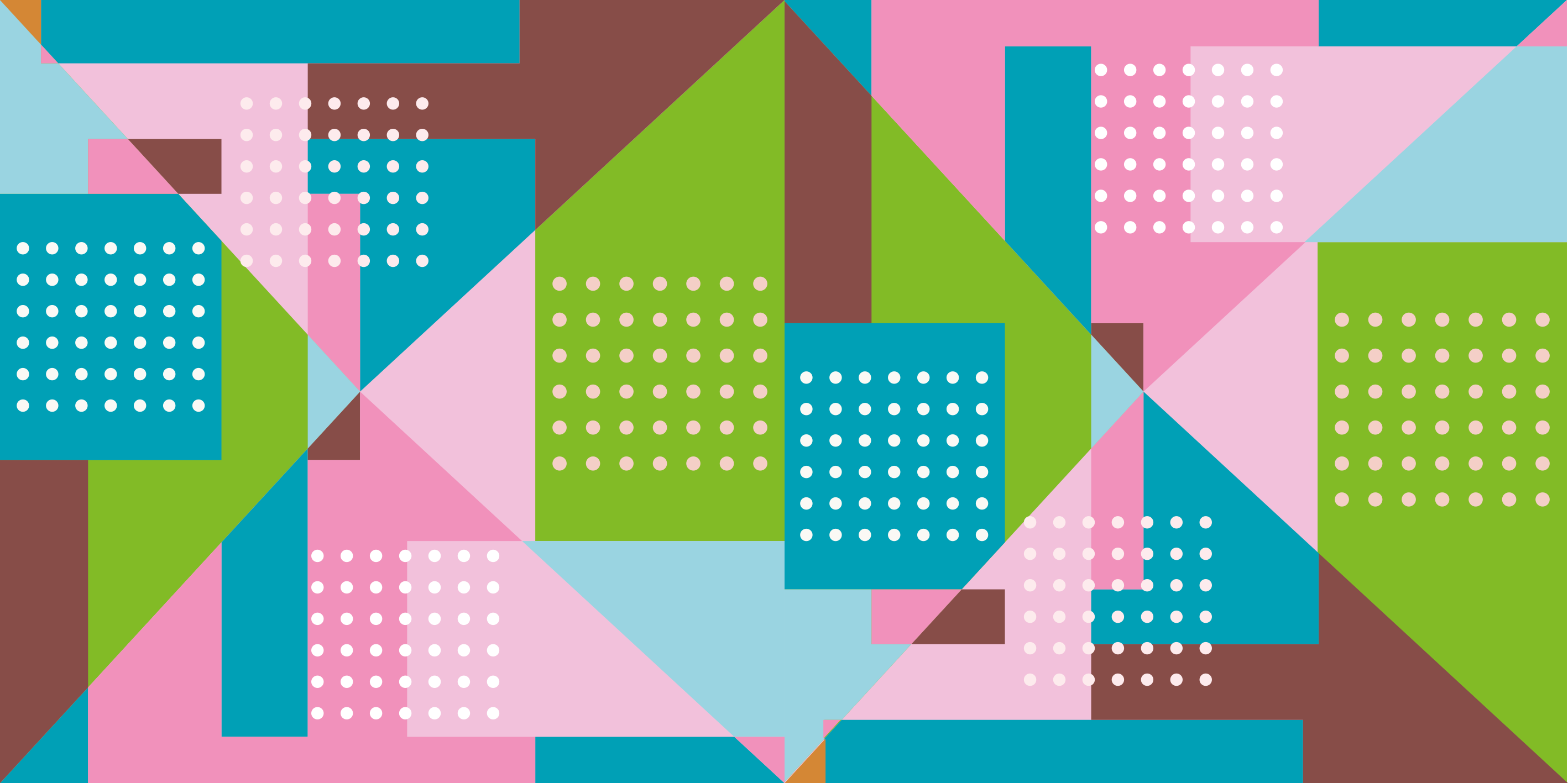 Fúze geometrických tvarů Geometrický vinylový koberec - TenStickers