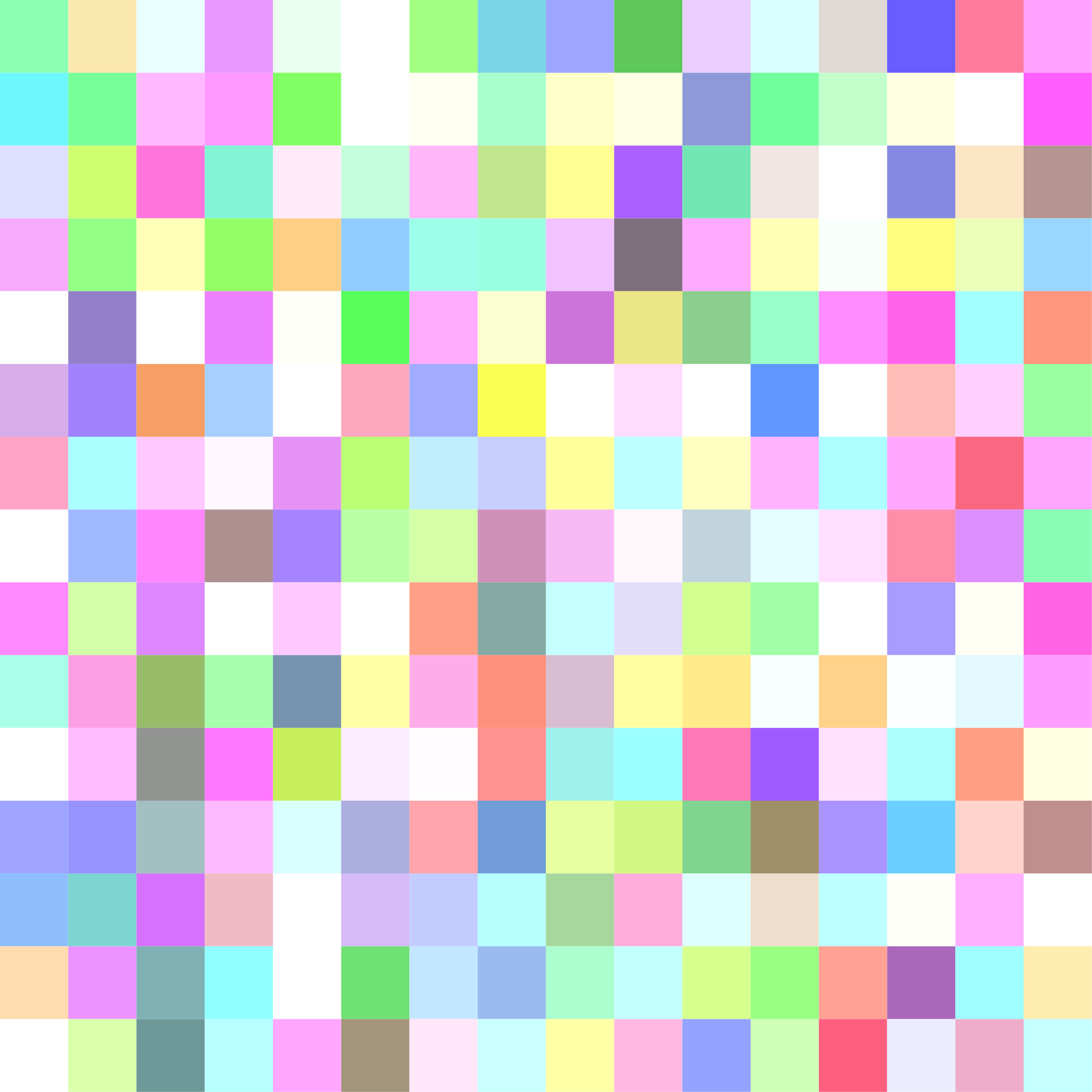 Barevné čtverce vzor Geometrický vinylový koberec - TenStickers