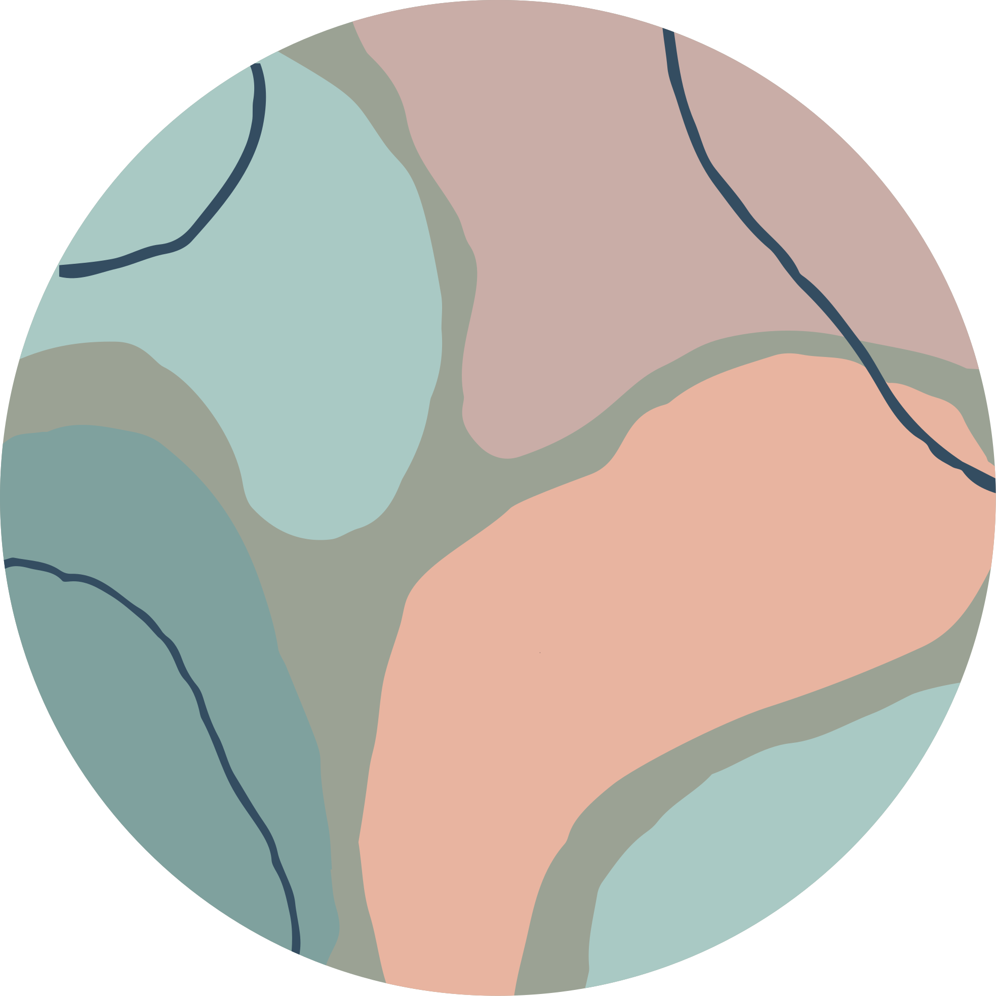 Abstraktní geometrické tvary Minimalistický vinylový koberec - TenStickers