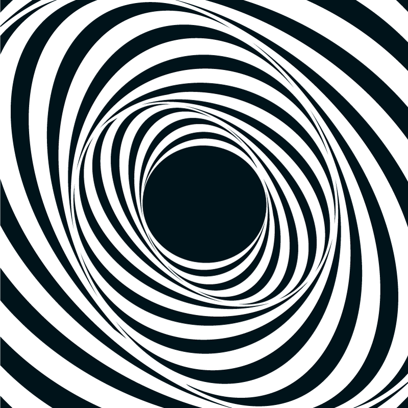 Geometrický padající čtvercový vzor moderní koberec - TenStickers