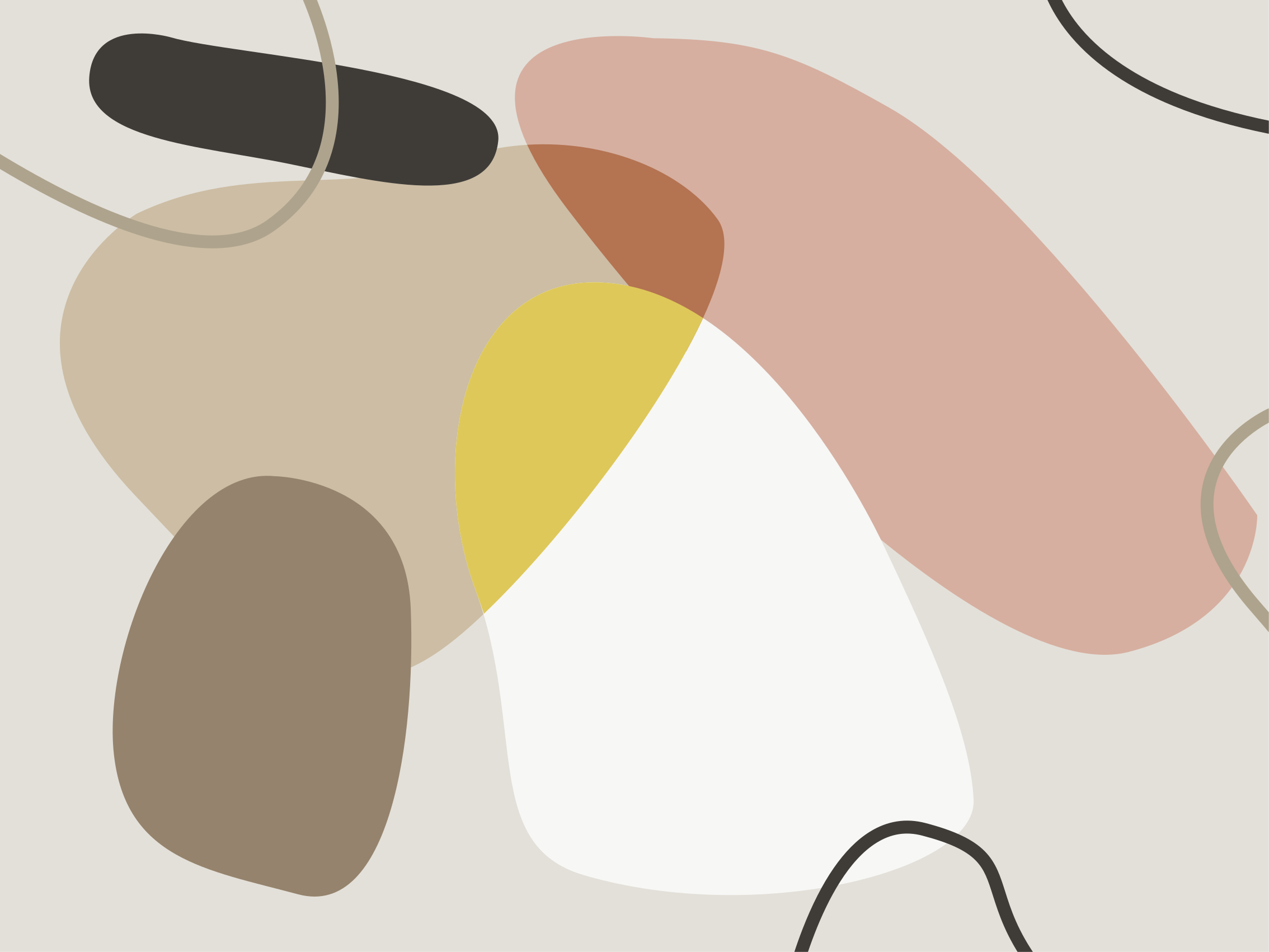 Abstraktní tvary Geometrický vinylový koberec - TenStickers