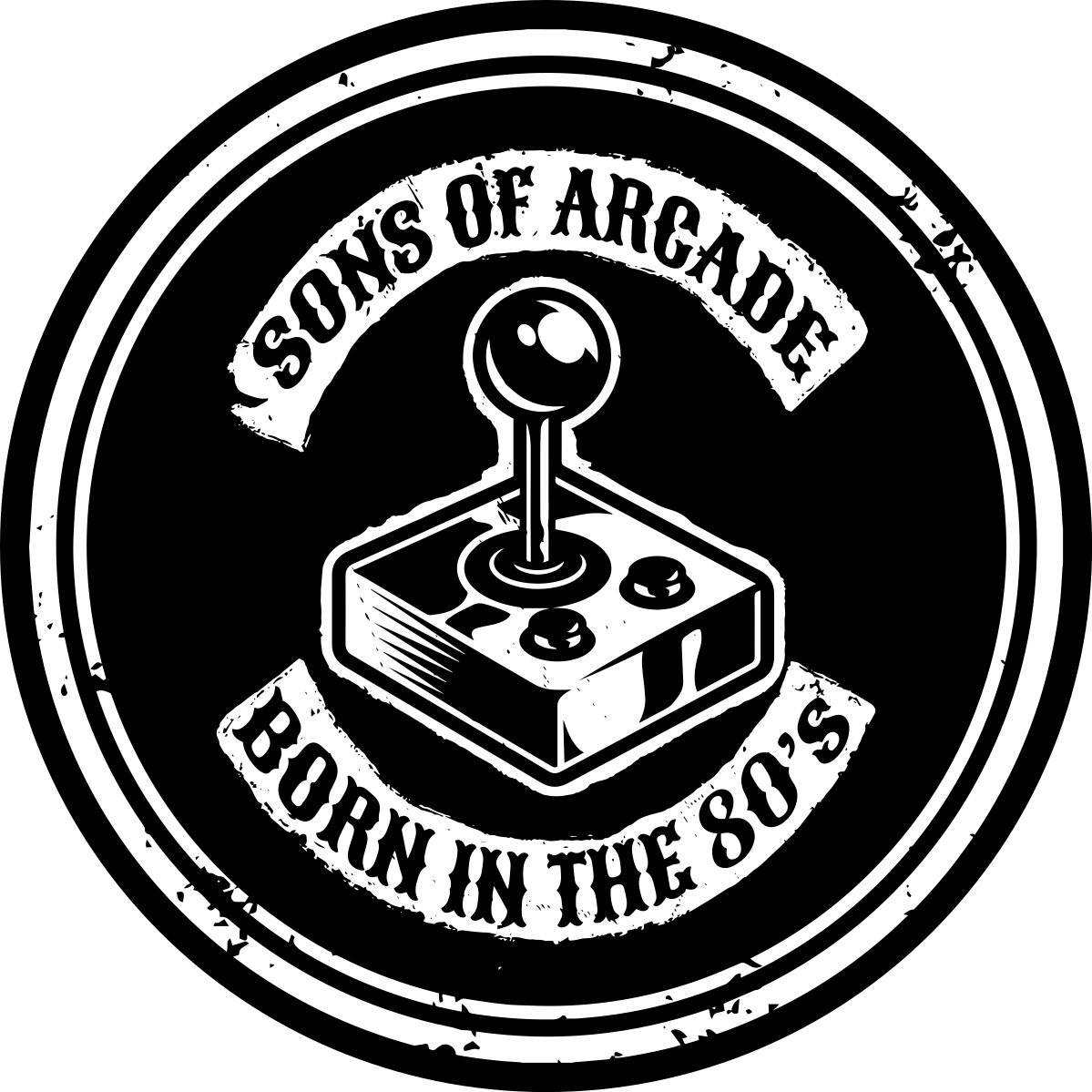 Kobereček na zakázku synů 80. Let - TenStickers