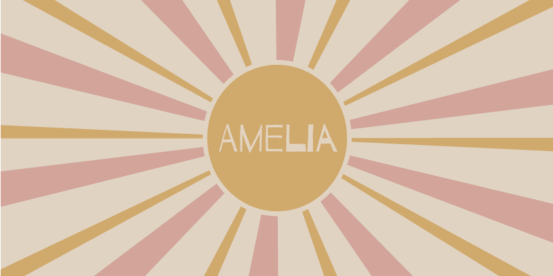 "boho" barevný dětský koberec slunce - TenStickers