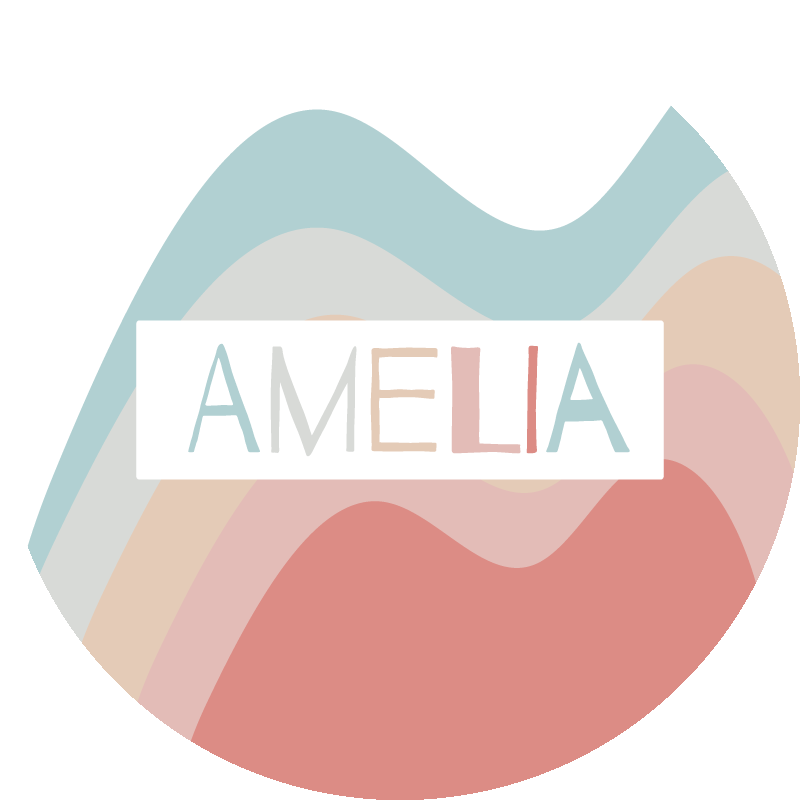 Dětský koberec "boho" rainbow waves - TenStickers