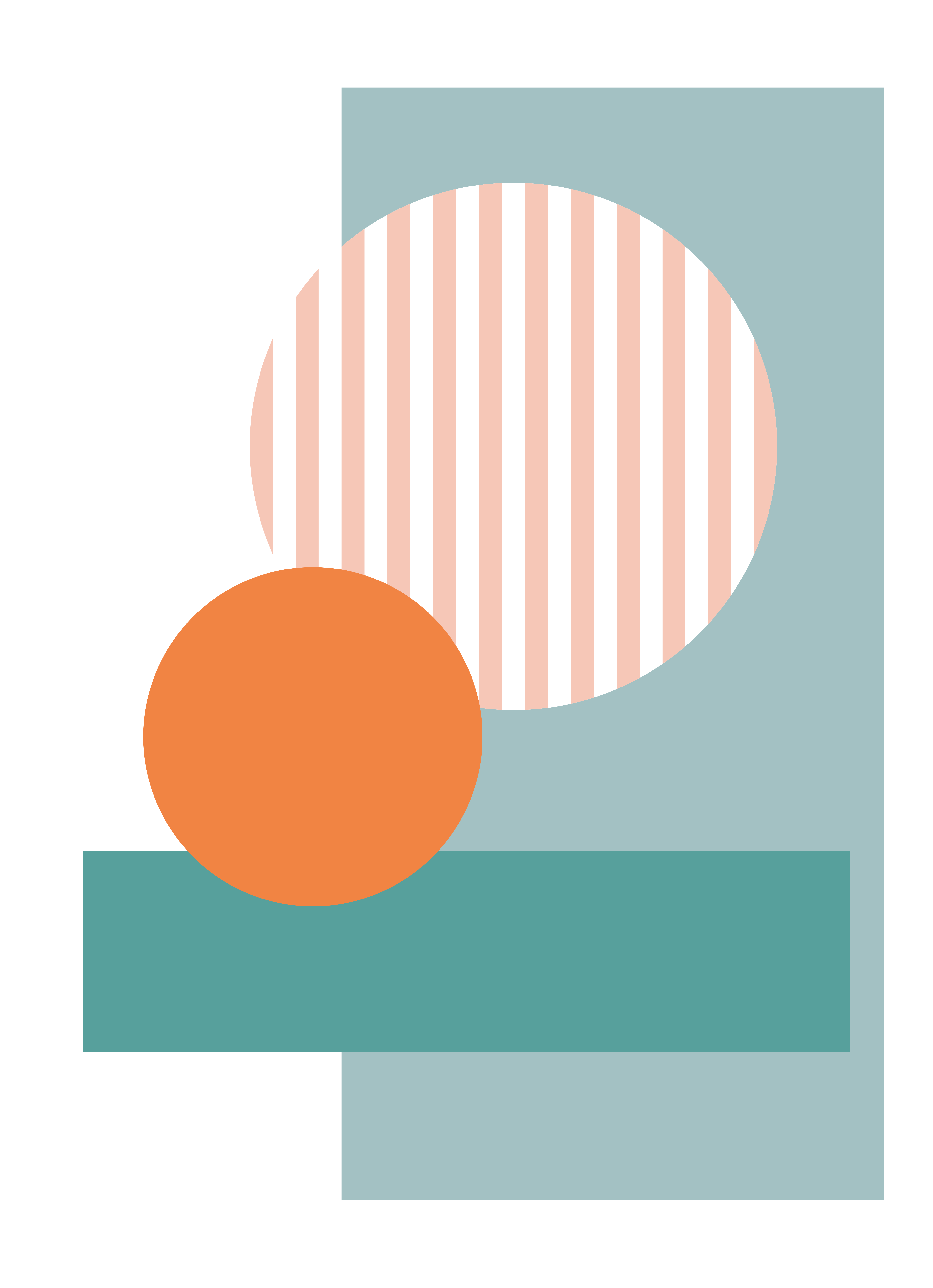 Slunečné geometrické kruhy Moderní vinylový koberec - TenStickers