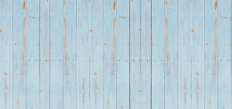 Modrá textura dřeva vinylová dřevěná podlaha chodby - TenStickers