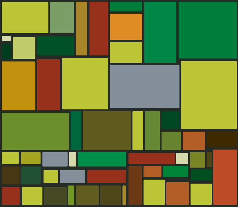 Vícebarevná retro mozaika Geometrický vinylový - TenStickers