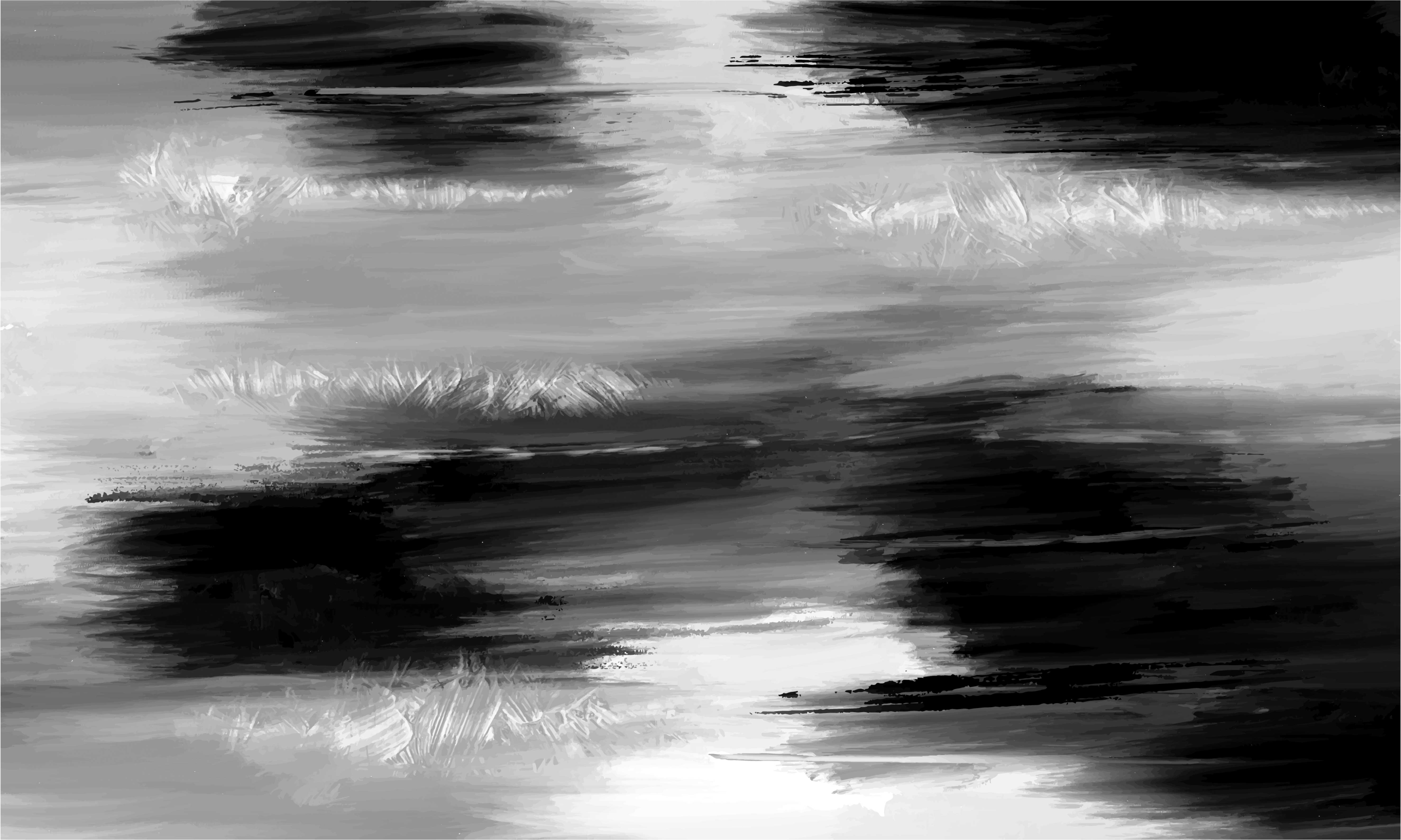 Paint abstract Vinylový studijní koberec - TenStickers