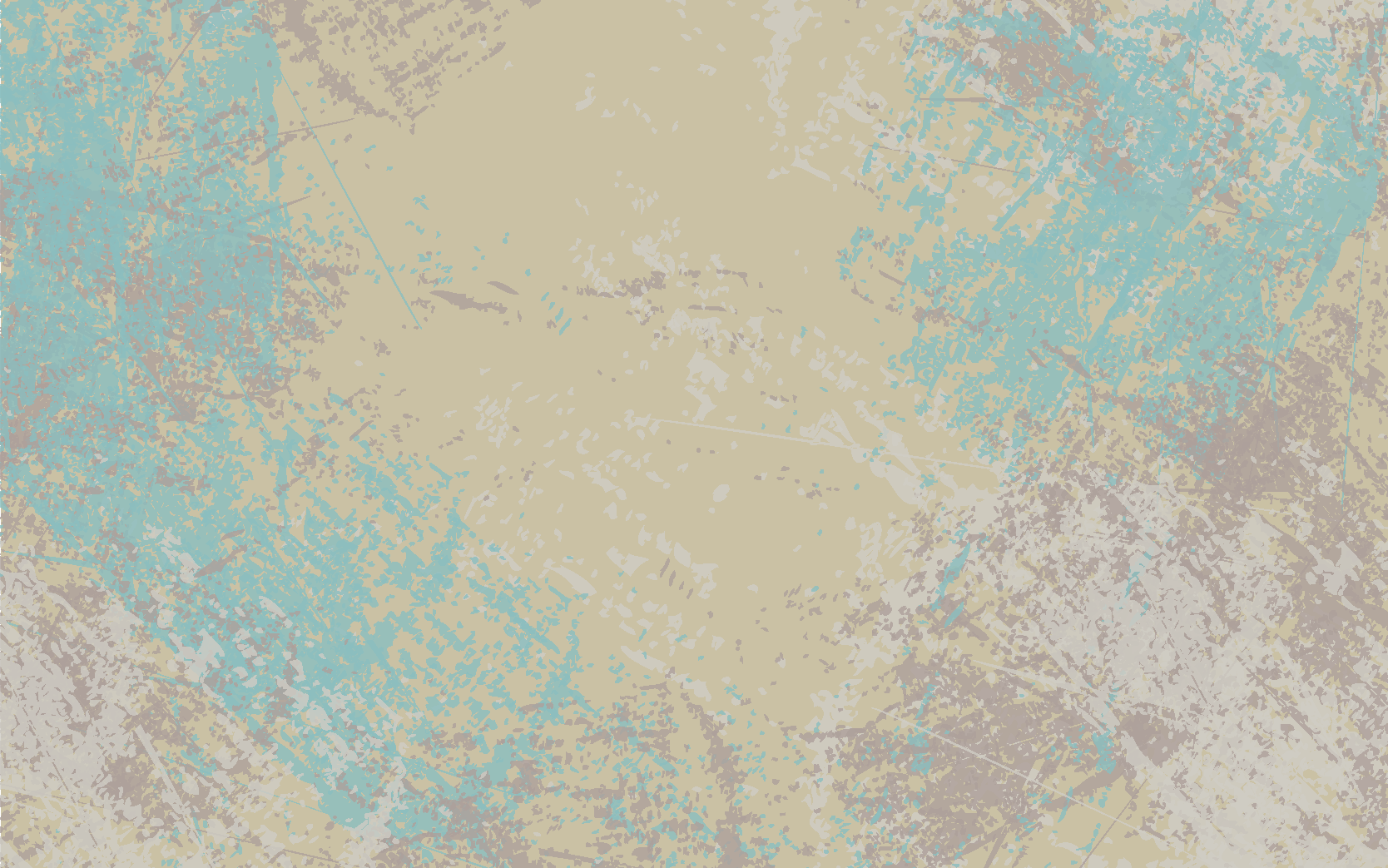 žlutá a modrá abstraktní design Vinylový koberec v jídelně - TenStickers