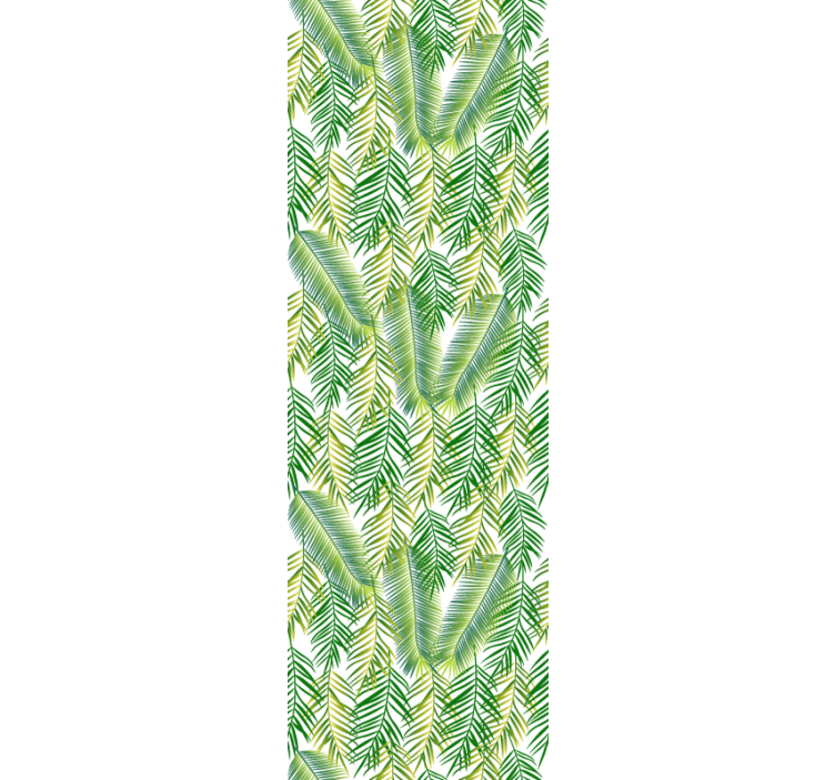 Svěží zelený design Dopisní tapeta - TenStickers