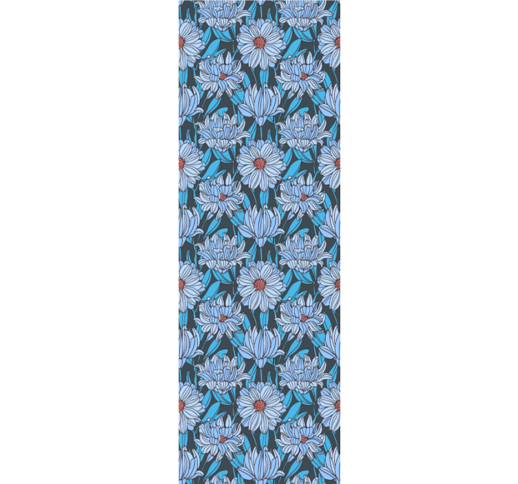 Svěží květinový design květinová tapeta - TenStickers