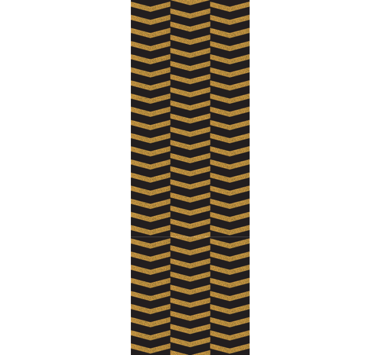 Design chevronových pruhů Geometrická tapeta - TenStickers