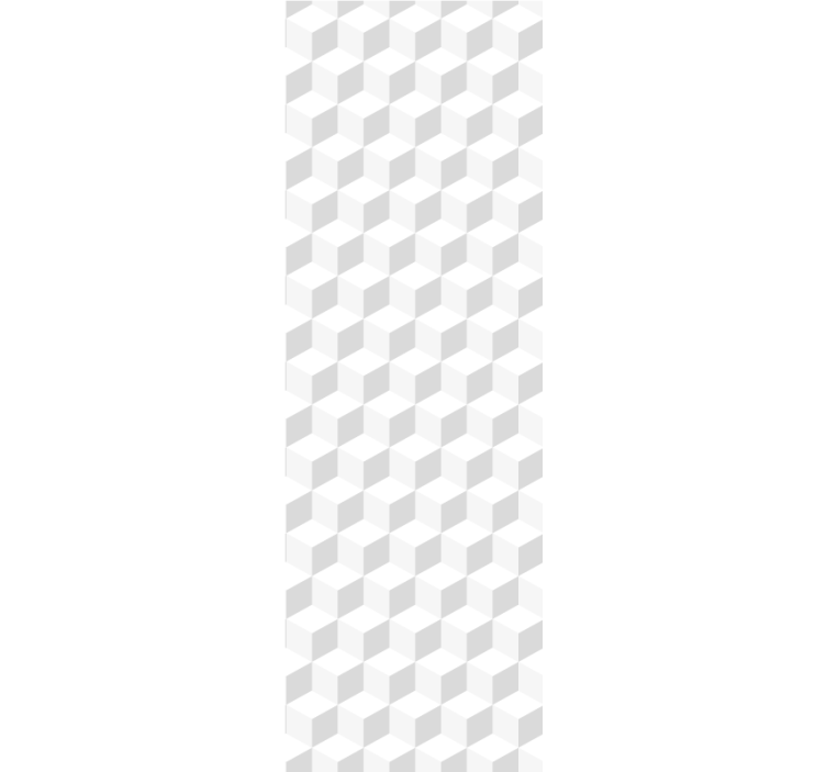 Krychlová textura Geometrická tapeta - TenStickers