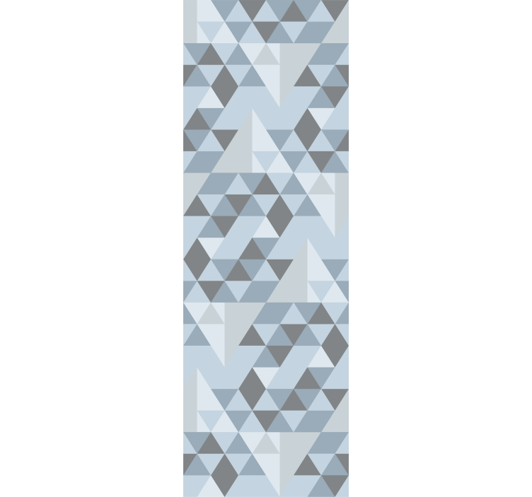 Geometrický přechod Triangles tapeta - TenStickers