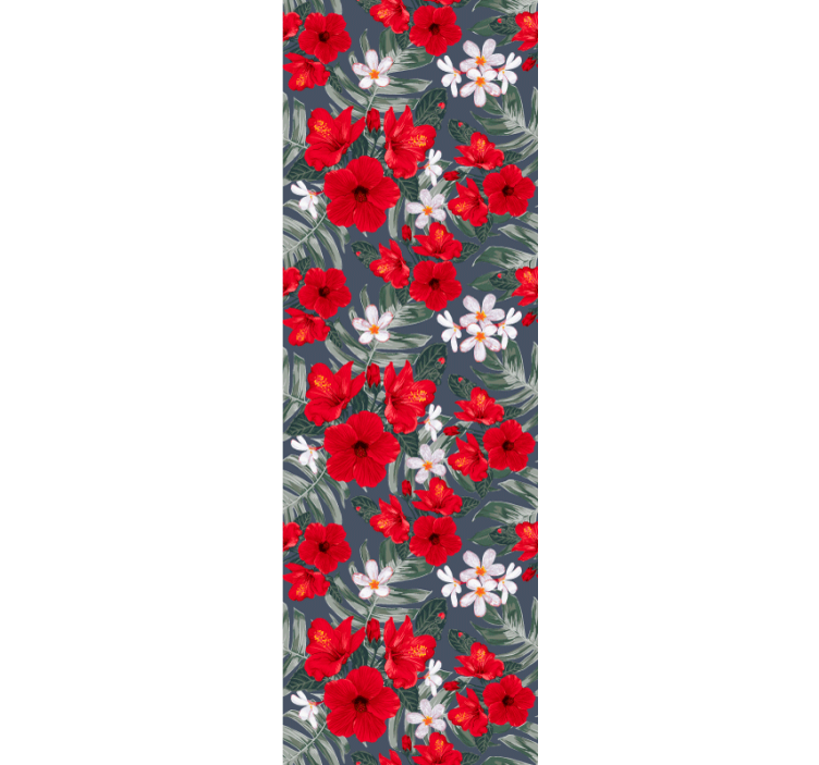 živý květinový displej květinová tapeta - TenStickers