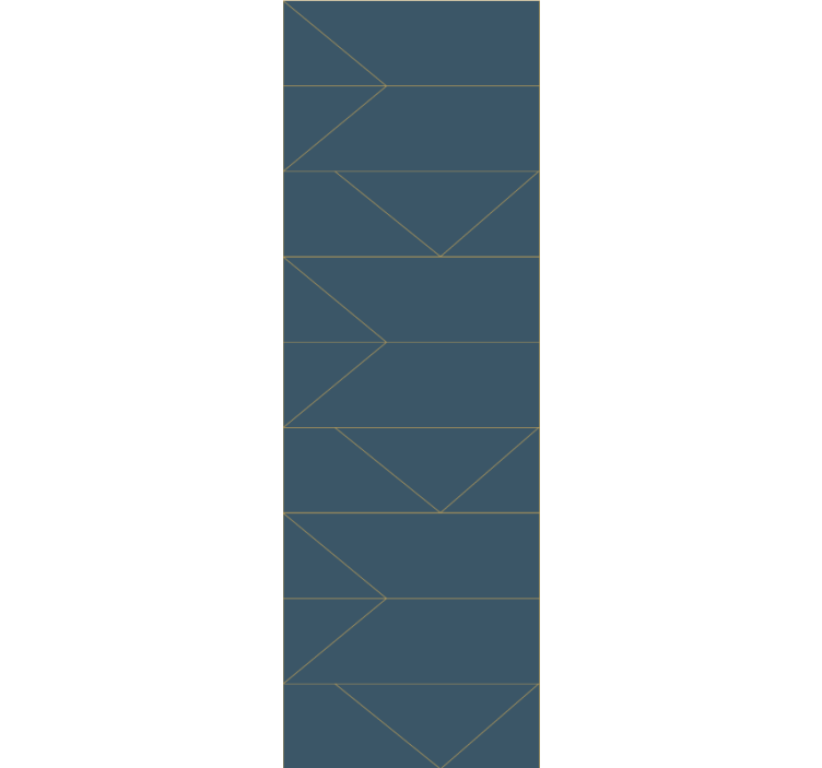 Geometrické tvary šipek Tapeta do obývacího pokoje - TenStickers