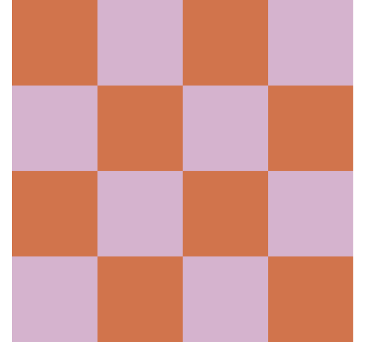 Motiv oranžových odstínů Zkontrolovaná tapeta - TenStickers