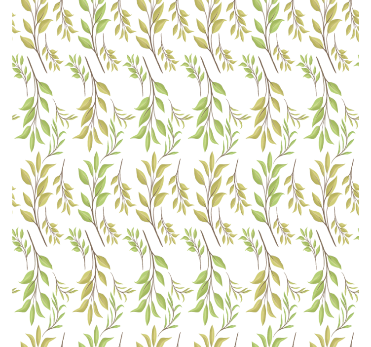 Příroda tapeta vzkvétající zelený motiv - TenStickers