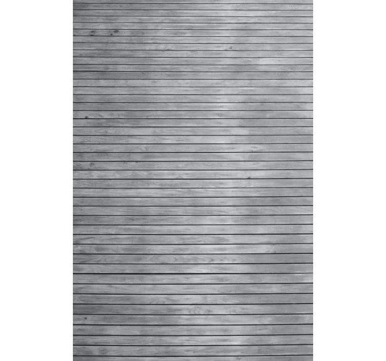 Ozdobná tapeta dřevěná šedá - TenStickers