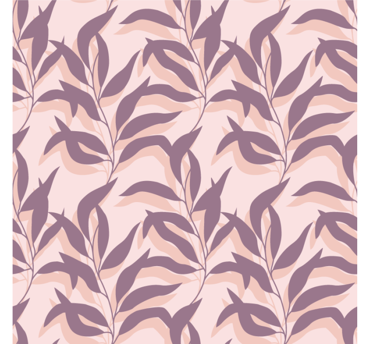 Tapeta do ložnice palma tropical blush - TenStickers