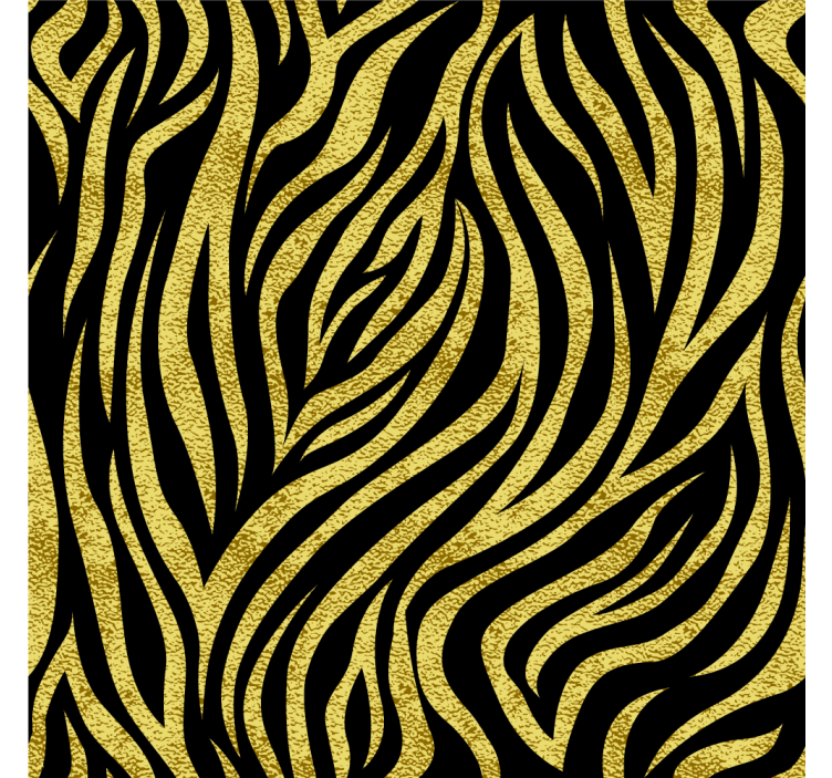 Tapeta do ložnice s odvážným vlnkovým vzorem - TenStickers