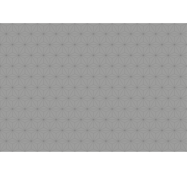 Kancelářská tapeta Šedé betonové trojúhelníky - TenStickers