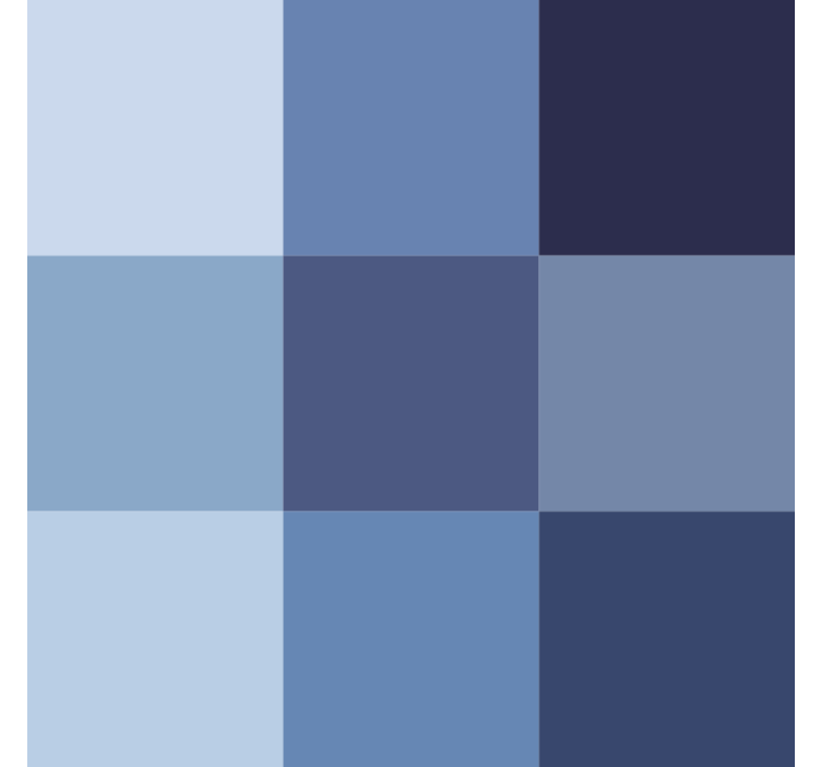 Kancelářská tapeta moderní modré dlaždice - TenStickers