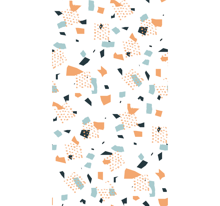 Tapeta pro chodby s nepravidelným pastelovým vzorem - TenStickers