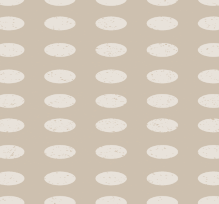 Tapeta pro chodby s geometrickým bílým kruhem - TenStickers