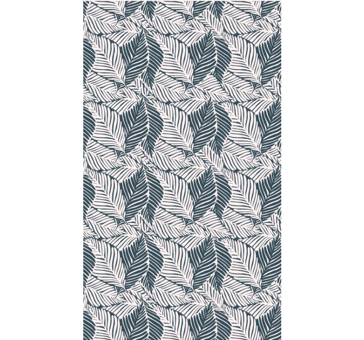 Příroda tapeta syté listové vzory - TenStickers