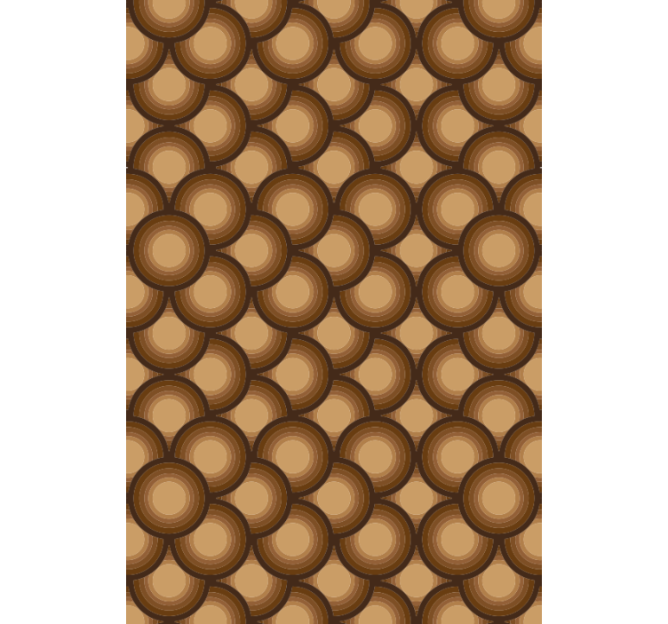 Vinobraní tapeta hnědé slunce - TenStickers