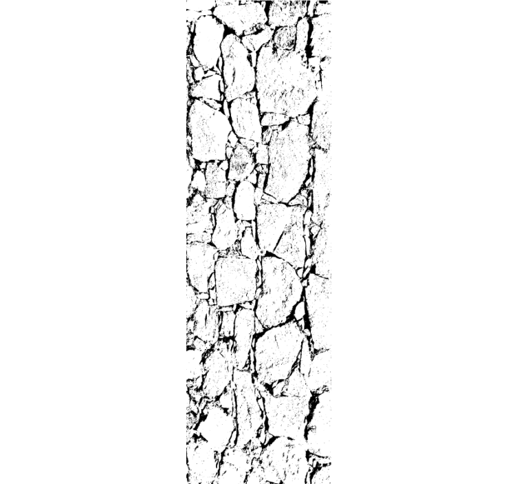 Mramorová tapeta v prasklém šedém stylu - TenStickers