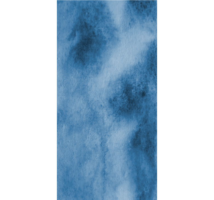 Mramorová tapeta s hladkou modrou texturou - TenStickers