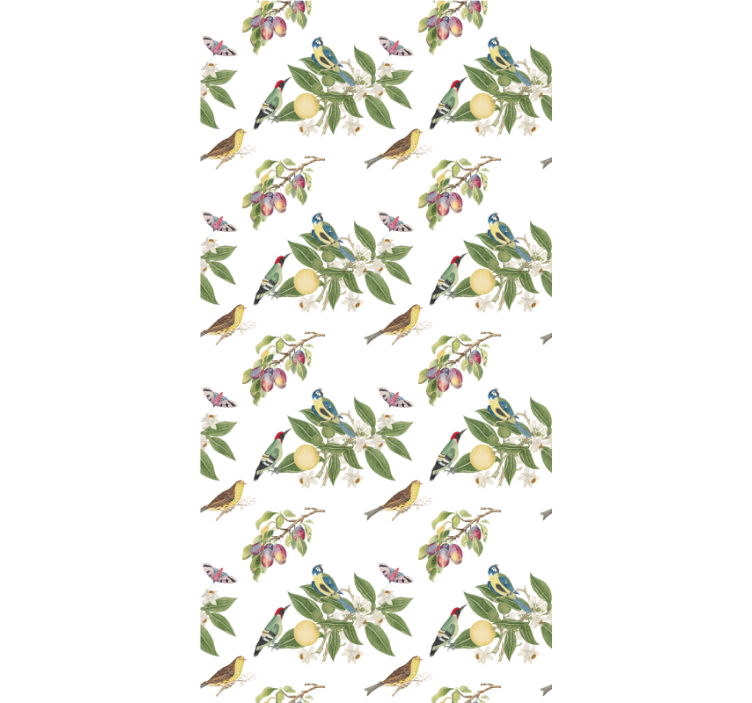 Tapeta do dětského pokoje ovocní zloději v přírodě - TenStickers