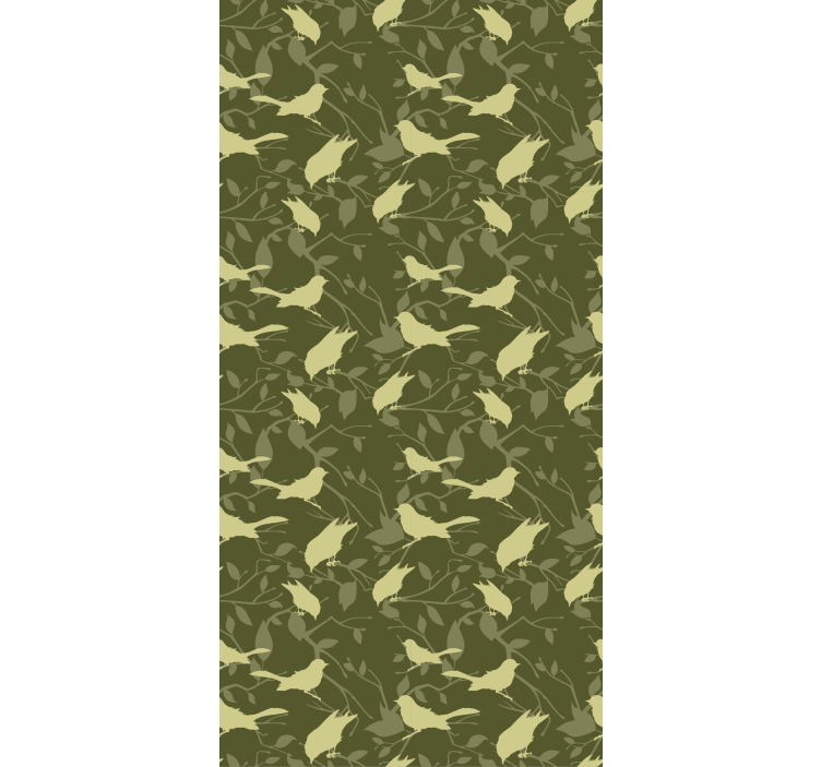 Tapeta do dětského pokoje v zeleném viktoriánském stylu - TenStickers