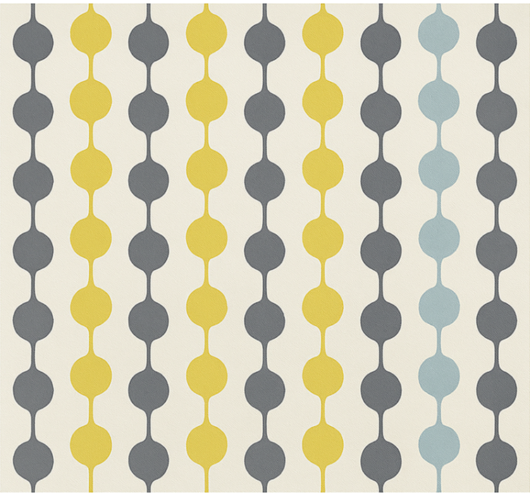 Severská tapeta visící barevné kruhy - TenStickers