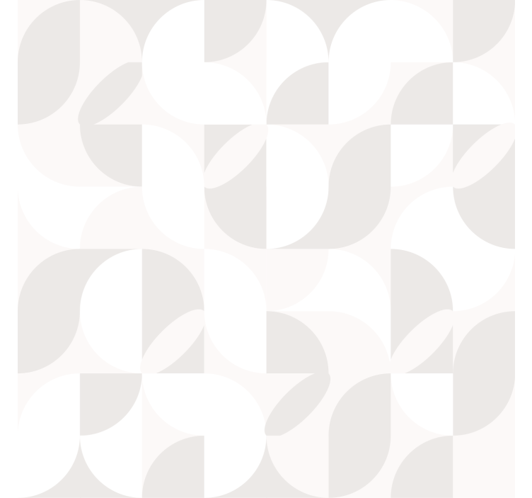 Moderní tapeta v retro bílých tónech - TenStickers