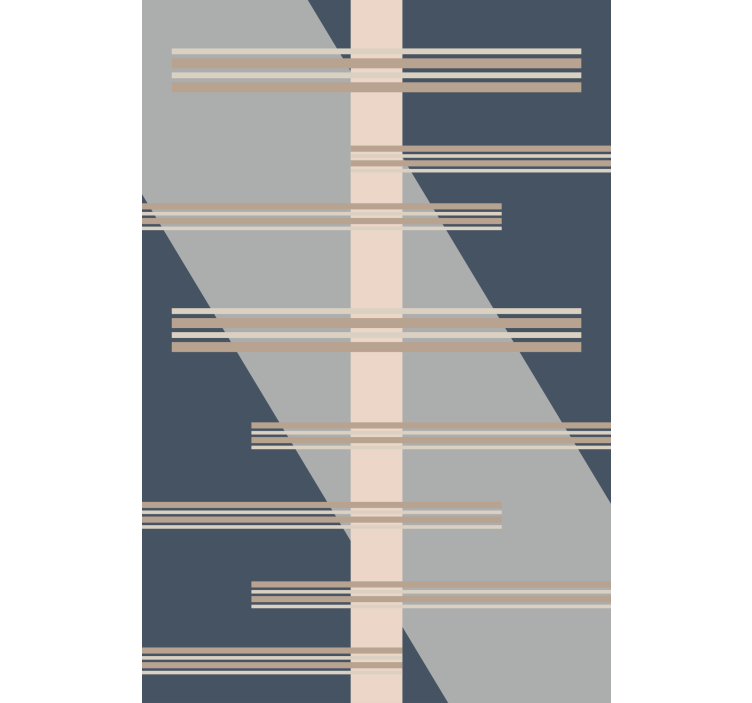 Moderní tapeta geometrické linie - TenStickers