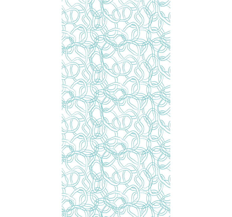 Moderní tapeta abstraktní kruhový design - TenStickers