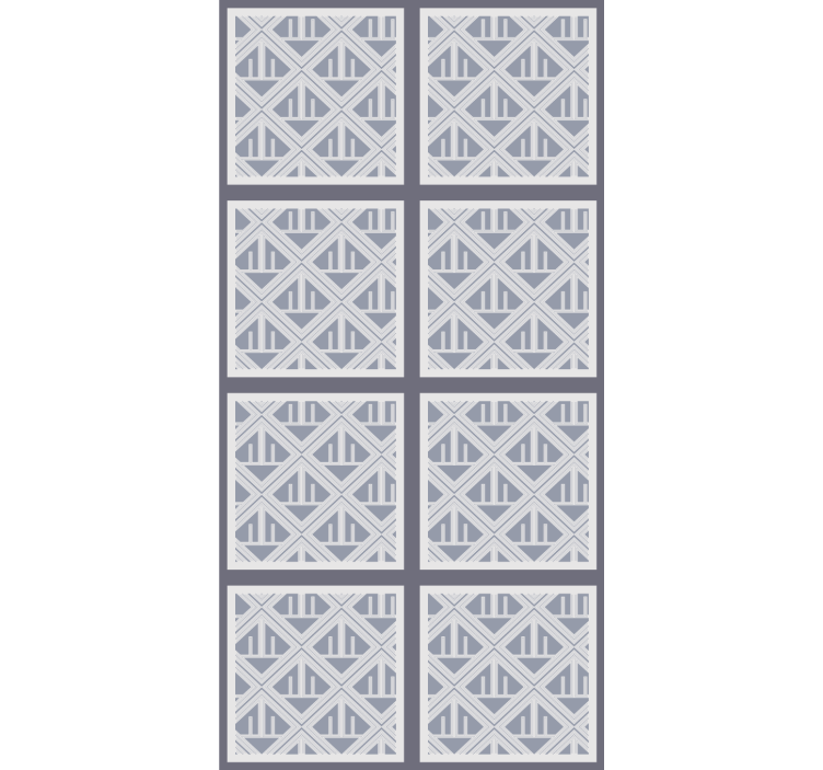 Moderní tapeta s geometrickými vzory - TenStickers