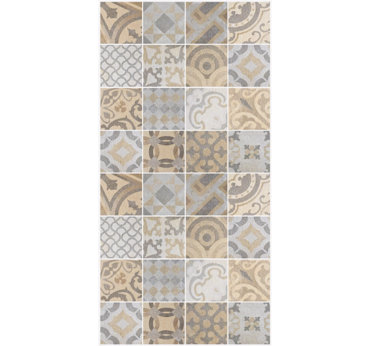 Kuchyňská tapeta cement "oranžový" - TenStickers