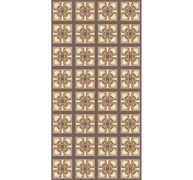 Kuchyňská tapeta s keramickým vzorem - TenStickers