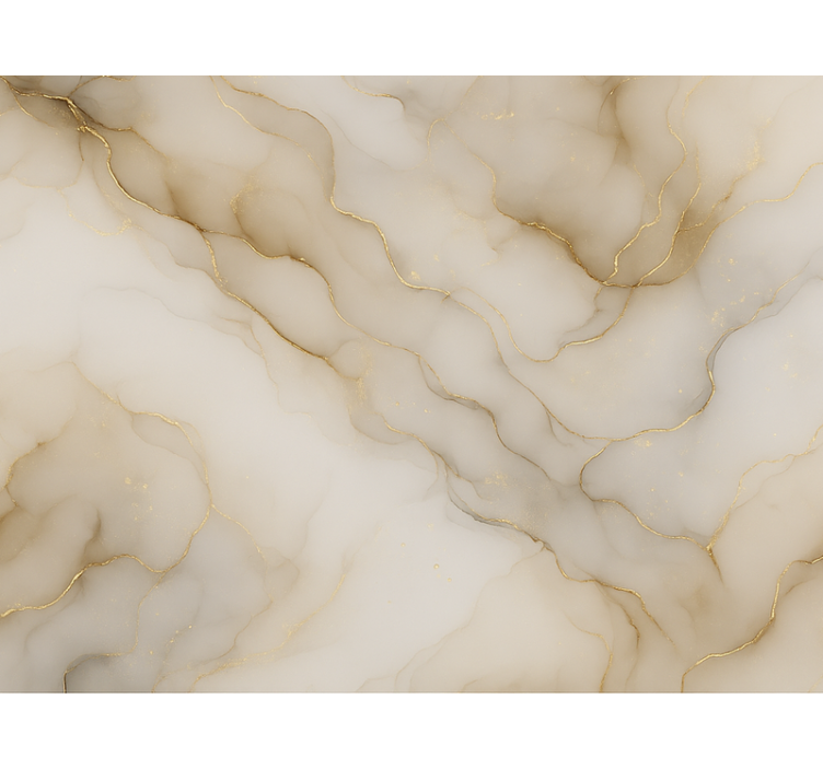 Tapeta do ložnice mramor se zlatem - TenStickers