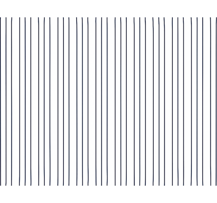 Tapeta do obývacího pokoje modro-bílé tenké pruhy - TenStickers